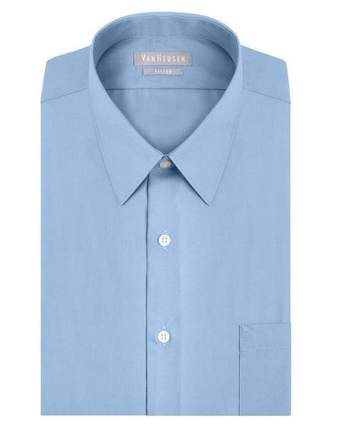 Van Heusen Big and Tall Wrinkle-Free Poplin Dress Shirt – Fashionbarn shop