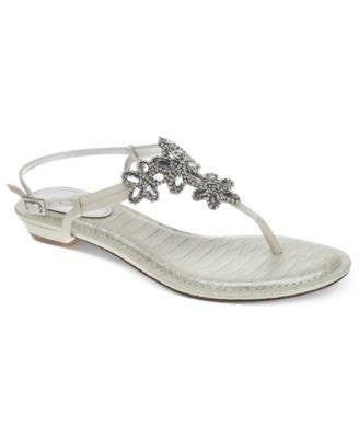 NINA EVENING FLAT SANDALS – Fashionbarn 