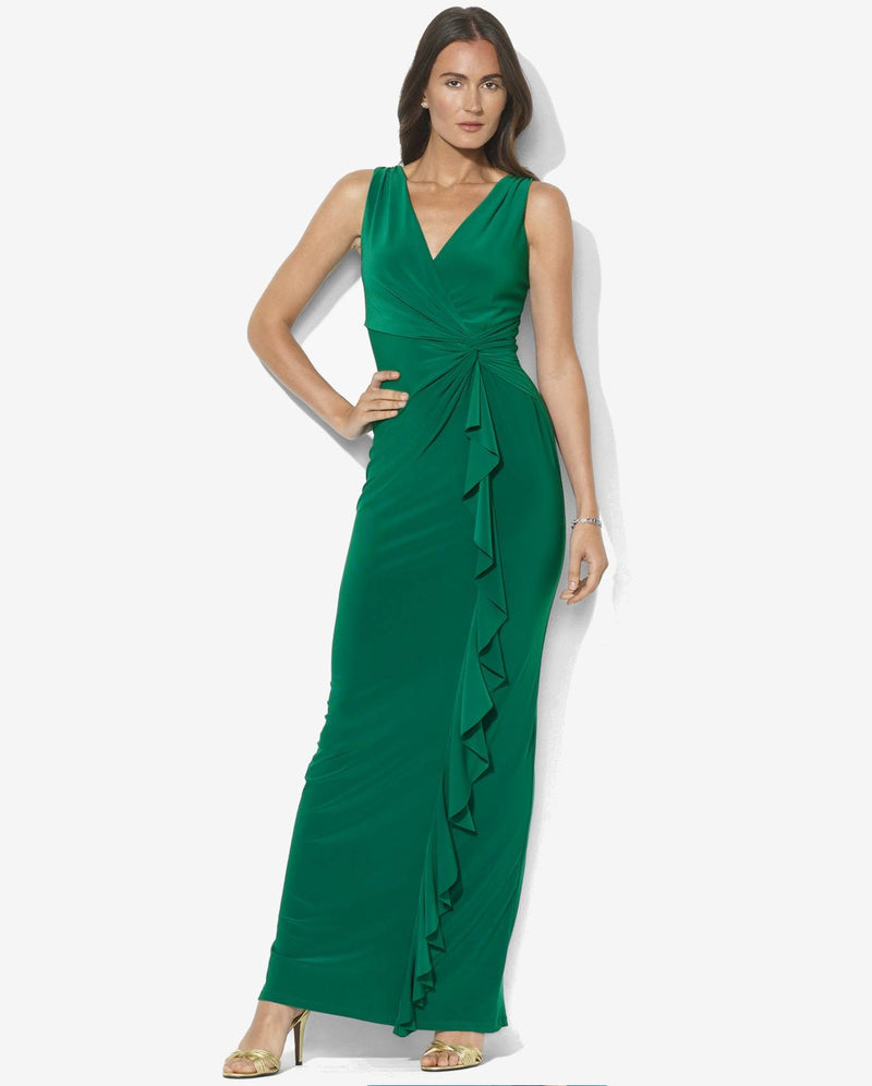 Lauren Ralph Lauren Sleeveless Draped 