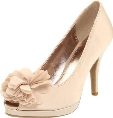 Unlisted Kenneth Cole Natural Glow Peep Toe Pumps Heels Shoes ...