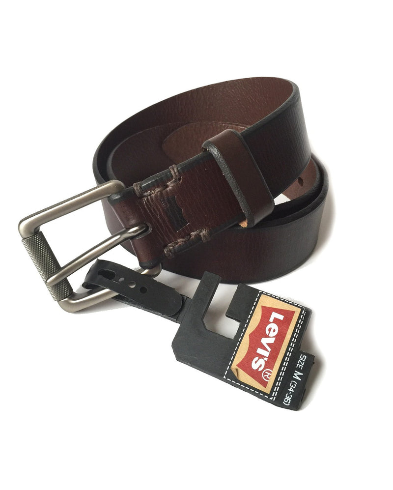 mens leather belt levis