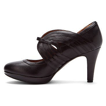 clarks platform pumps