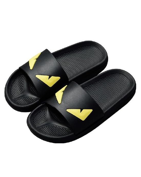 men's rubber slide sandals