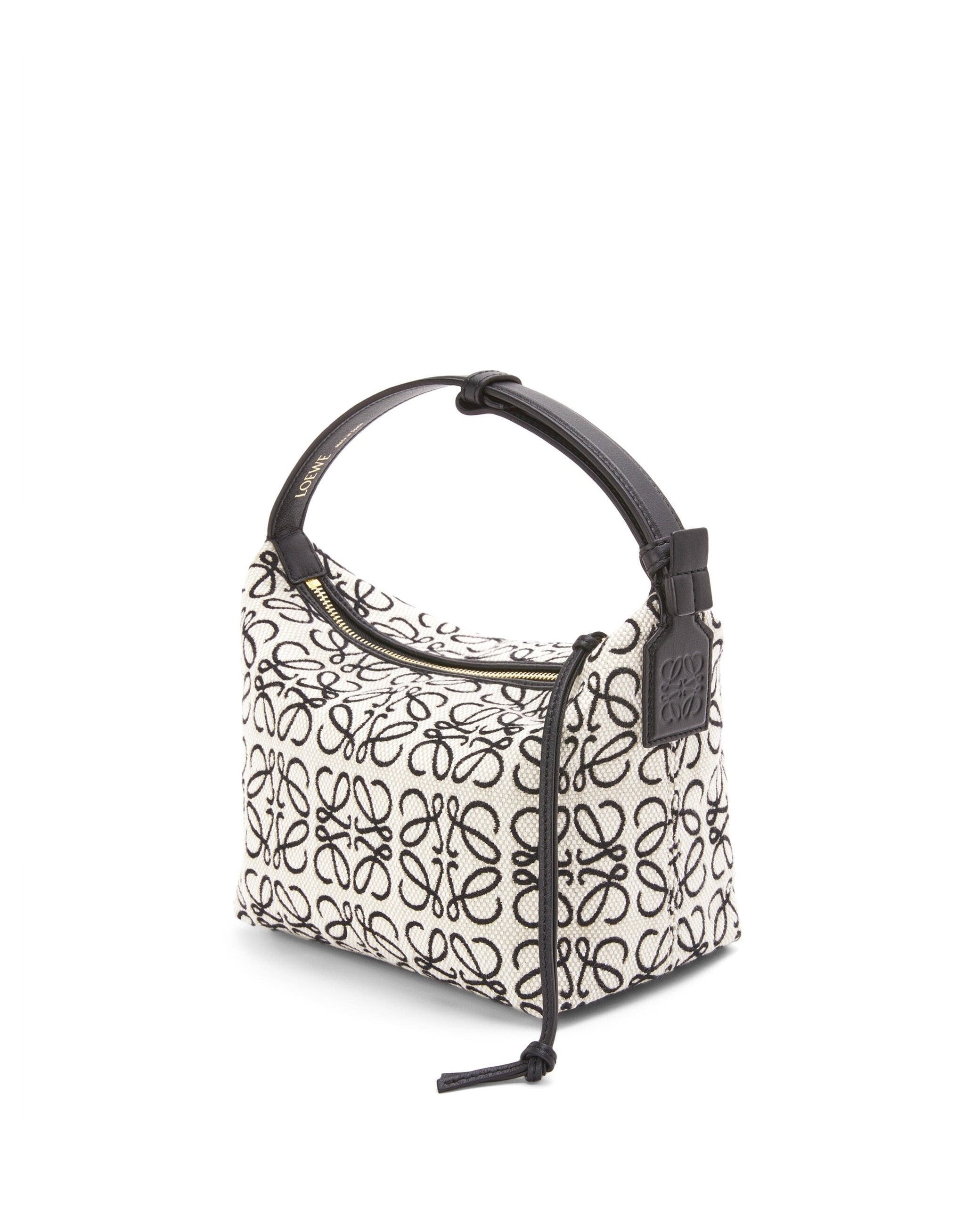 Loewe Small Cubi Bag In Anagram Jacquard And Calfskin – Fashionbarn shop