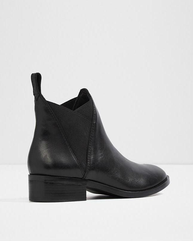 aldo black booties