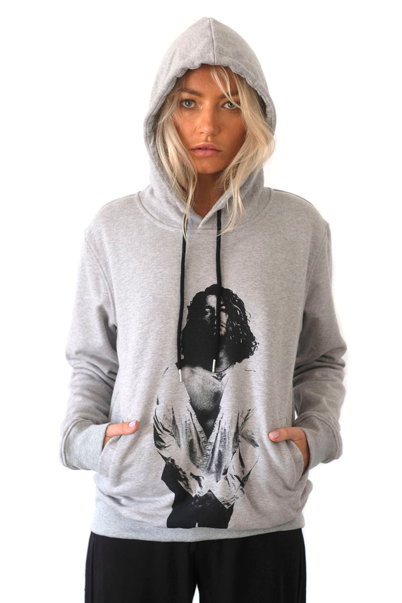 HUTCH HOODIE - GREY MARL – Skull-Bali