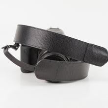 Load image into Gallery viewer, Classic camera strap in black Saffiano leather