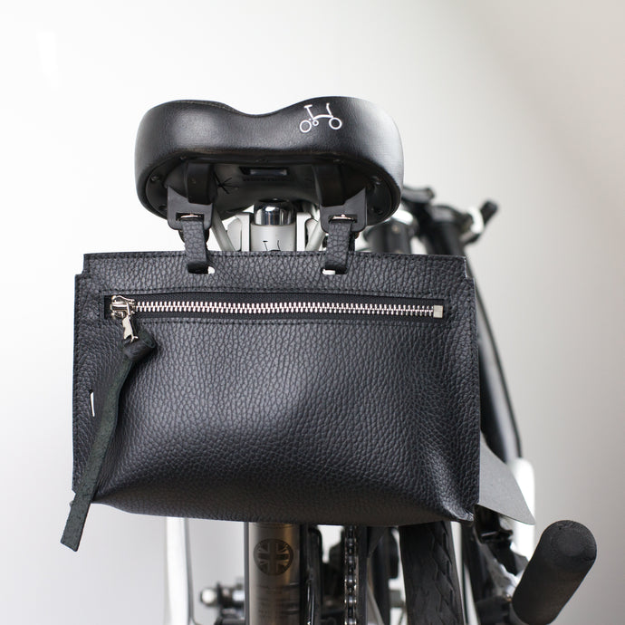 brompton leather bag