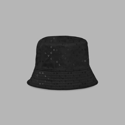 WINTER BUCKET HAT [ BLVCK PARIS ] オールブラックタオルハット