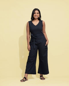 monteau jumpsuit black