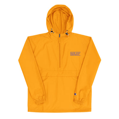 champion yellow windbreaker