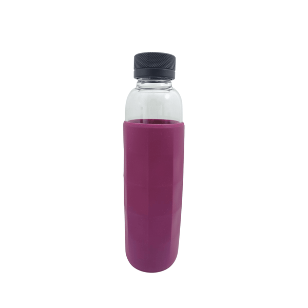 Botella de Vidrio con funda 550 ml - sensorial