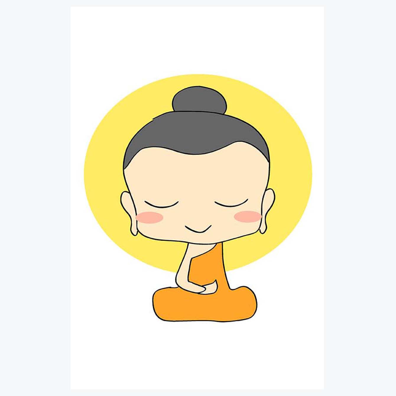 Buy Posters Online India - Cute God Buddha Spiritual Posters ...