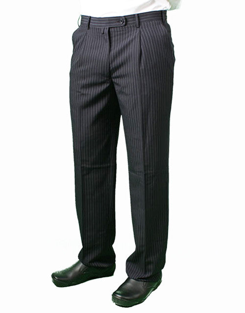 black pinstripe pants mens