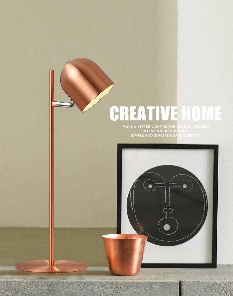 COPPER TABLE LAMP - LODAMER 