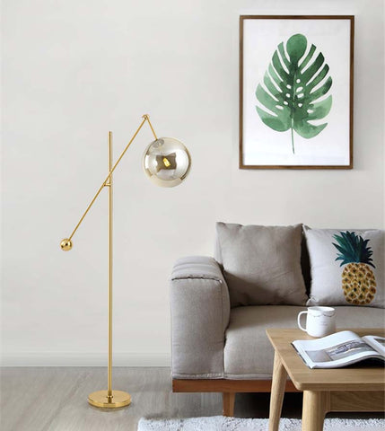 Nordic Designer Modern Glass Ball Floor Lamp - Modern Floor Lamp