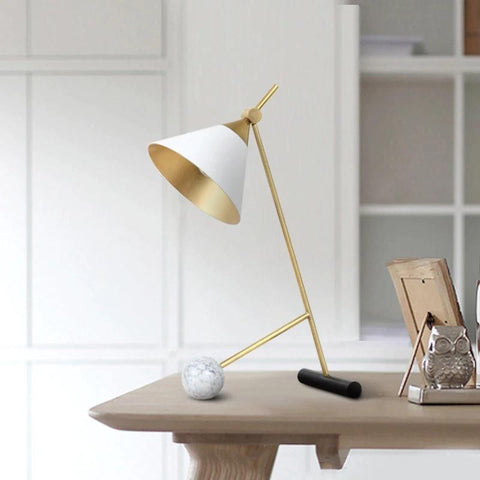 NOVOGRATZ GOLD TABLE LAMP - gold table lamp