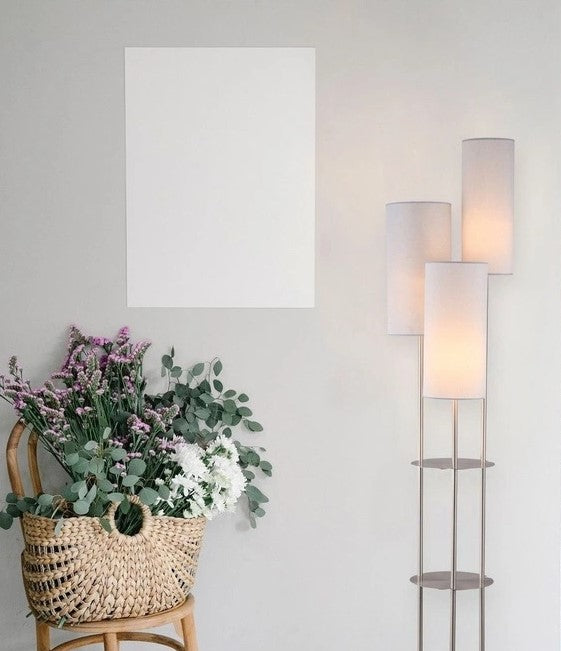 TRIO SHELF FLOOR LAMP - LODAMER