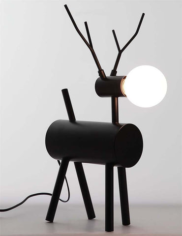 OH DEER TABLE LAMP -LODAMER