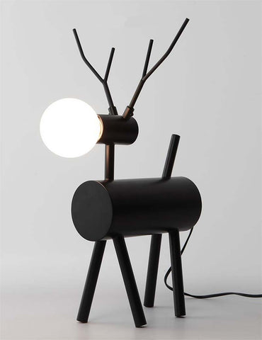 OH DEER TABLE LAMP -LODAMER