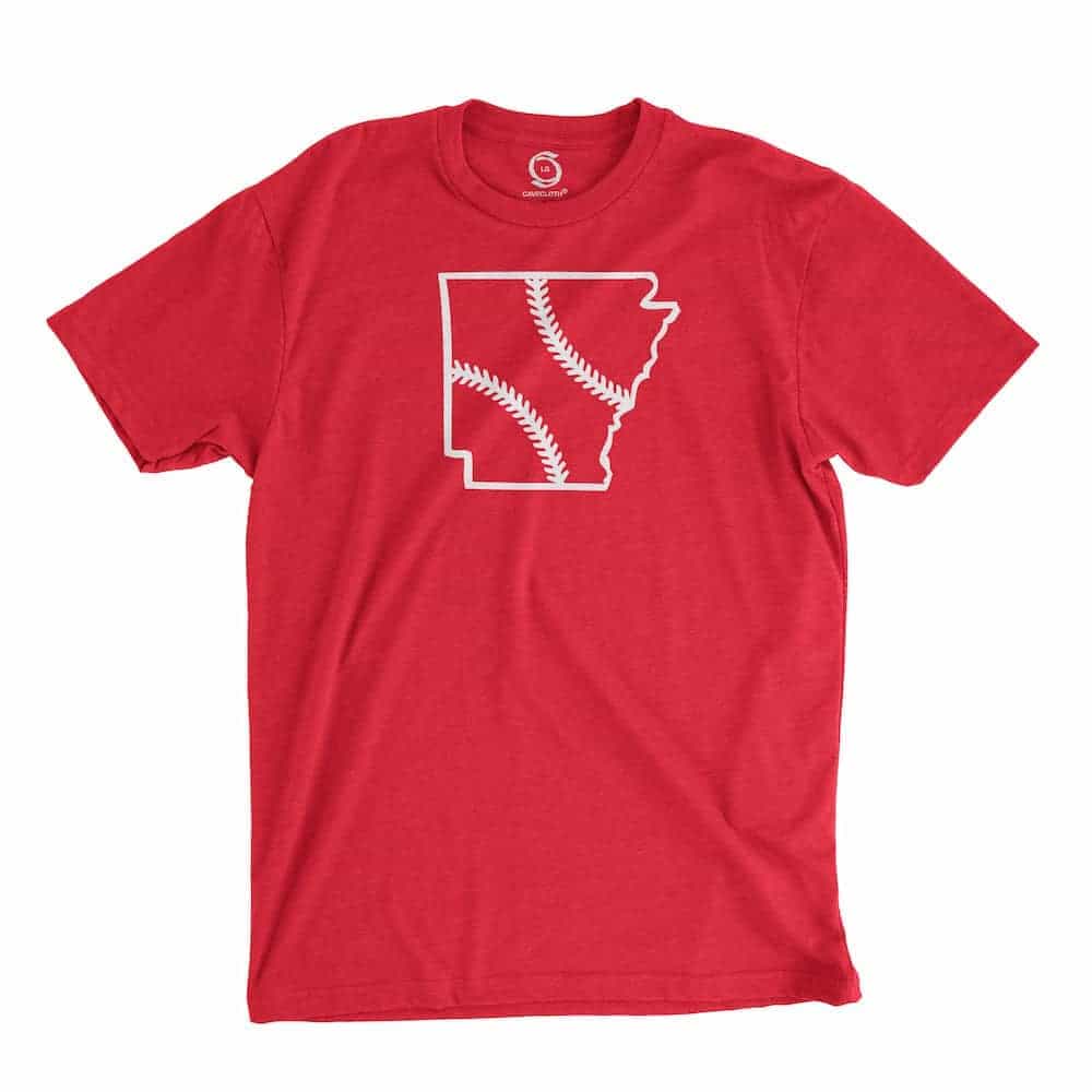 arkansas baseball shirt