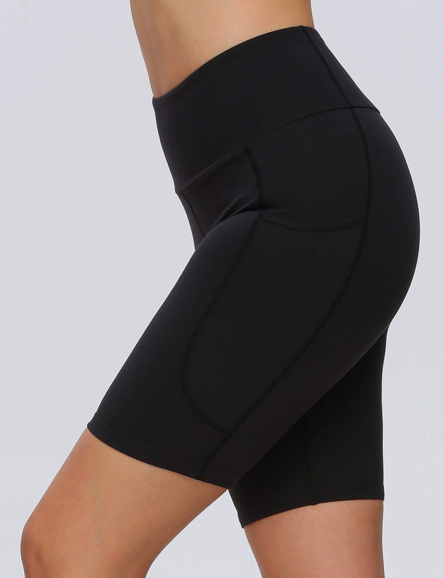 Sanpetix High Waisted Leggings for Women UK, Black Tummy Control