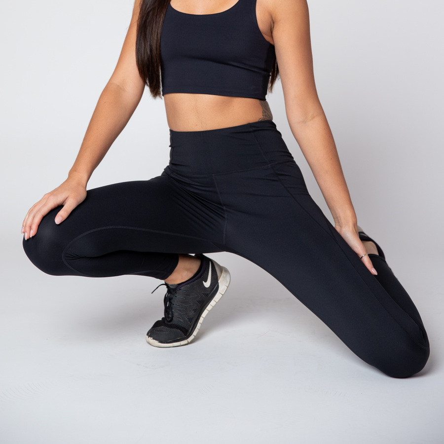 Ultra High Rise Leggings Pants Wide Waistband Corset Tummy Control Pants  Trousers Track Pants Joggers Black - $18 - From Arbma