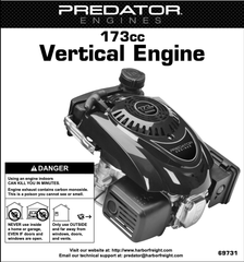 173cc Verticle Shaft Harbor Freight Predator Owners Manual