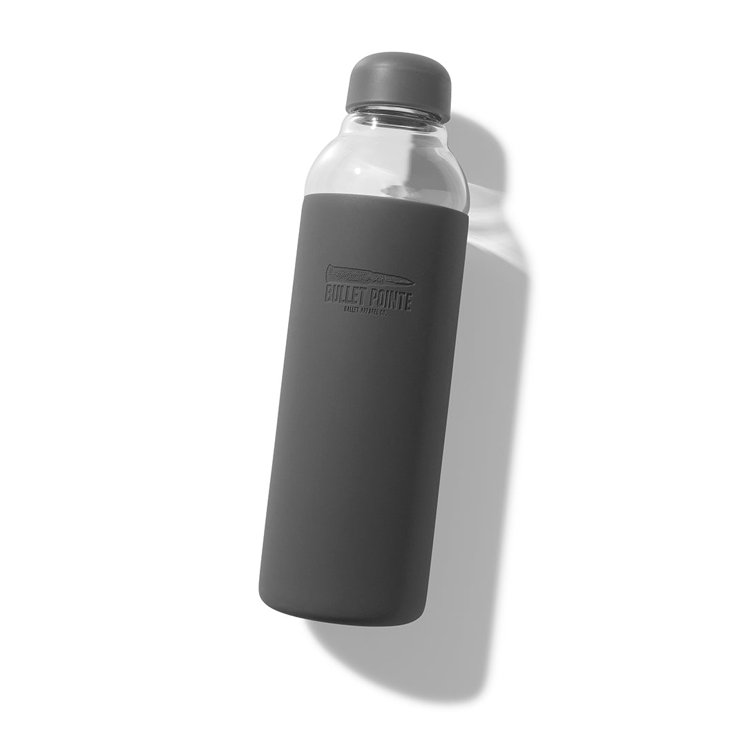 GLASS WATER BOTTLE - BLUSH – BULLET POINTE