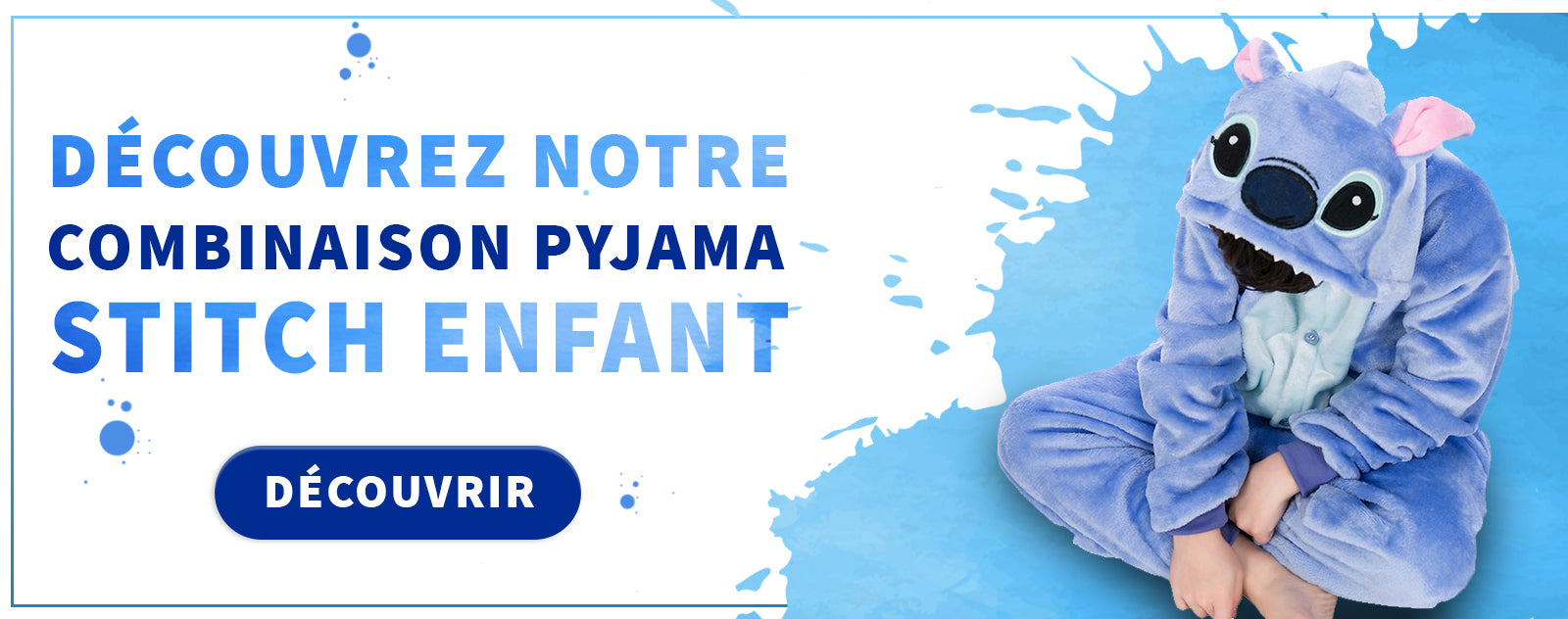 pyjama stitch enfant