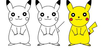 comment faire un dessin de pikachu 4