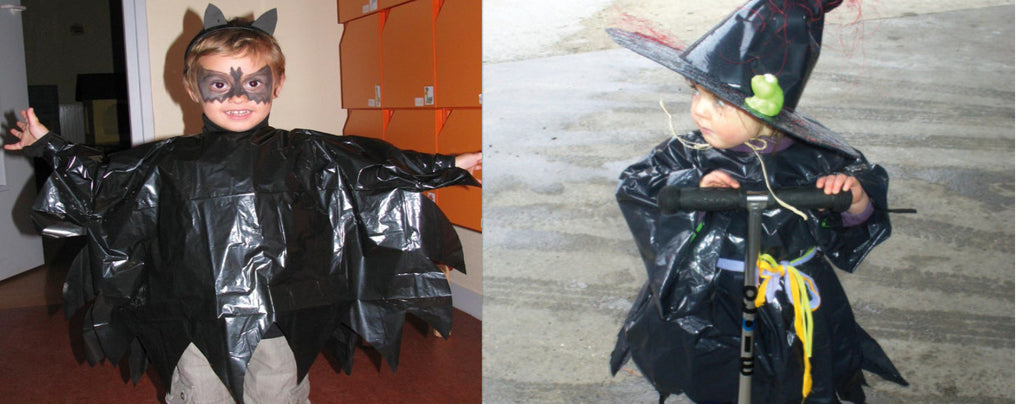 déguisement halloween sac poubelle
