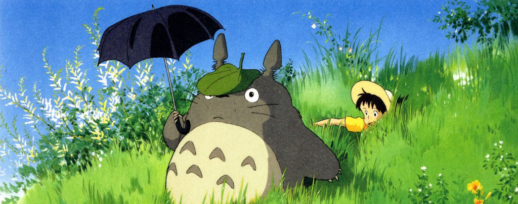 totoro avec un parapluie