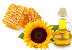 Honey and Sunflower oil