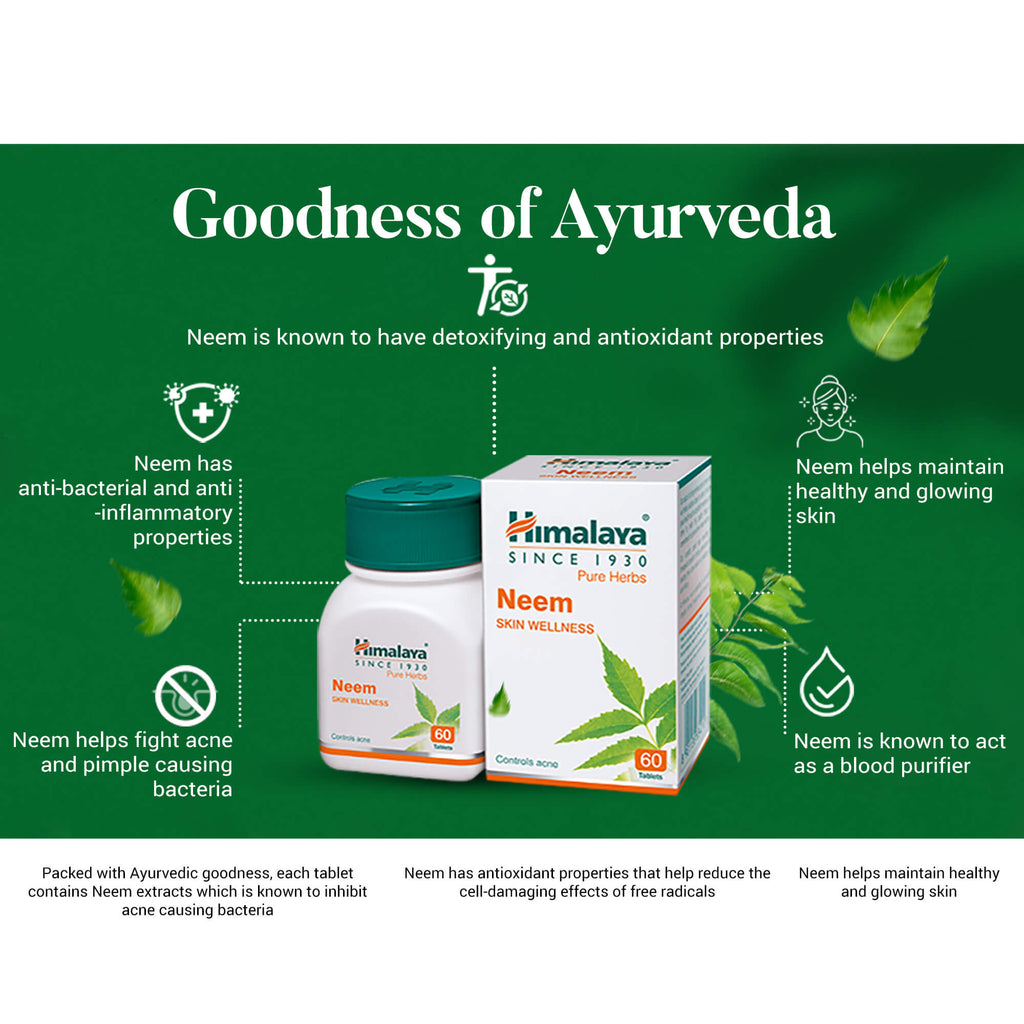 Himalaya Neem - Controls acne