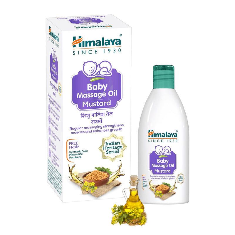Himalaya Baby Massage Oil - Mustard 100ml