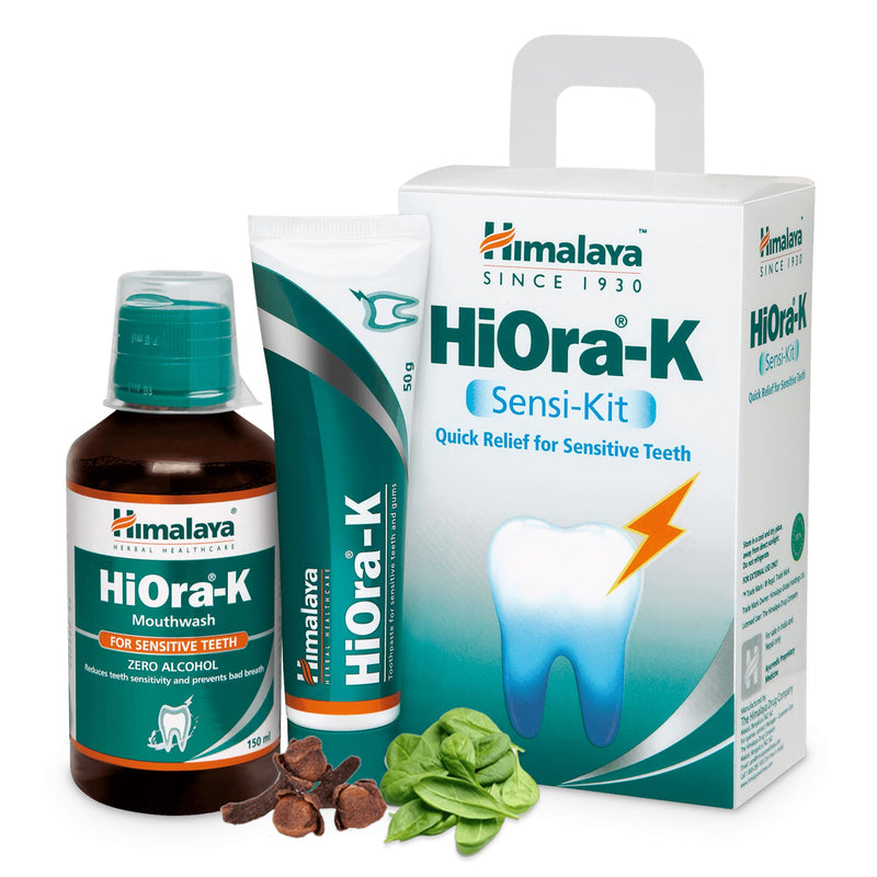 Himalaya HiOra-K Sensi-Kit - Quick relief for sensitive teeth