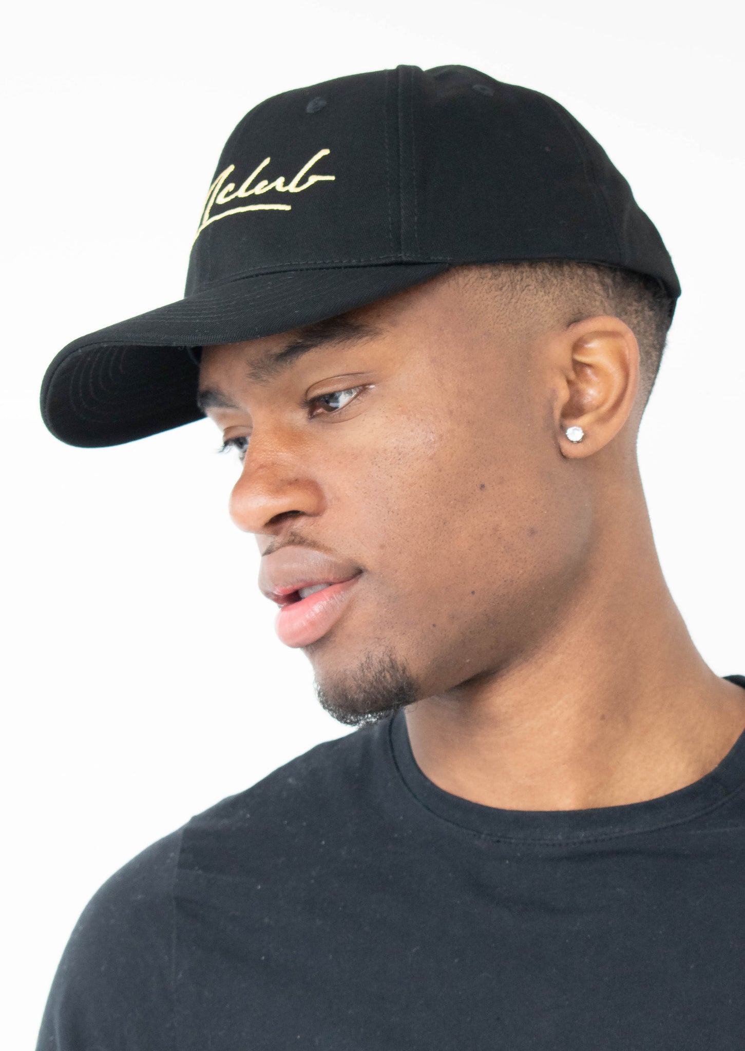 BLACK/GOLD BASEBALL CAP – STREET SECRET