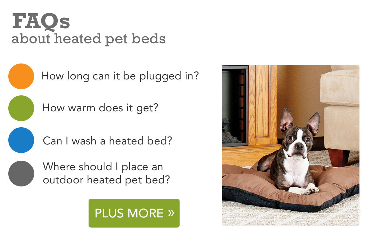 K&H Heated Pet Bed FAQs