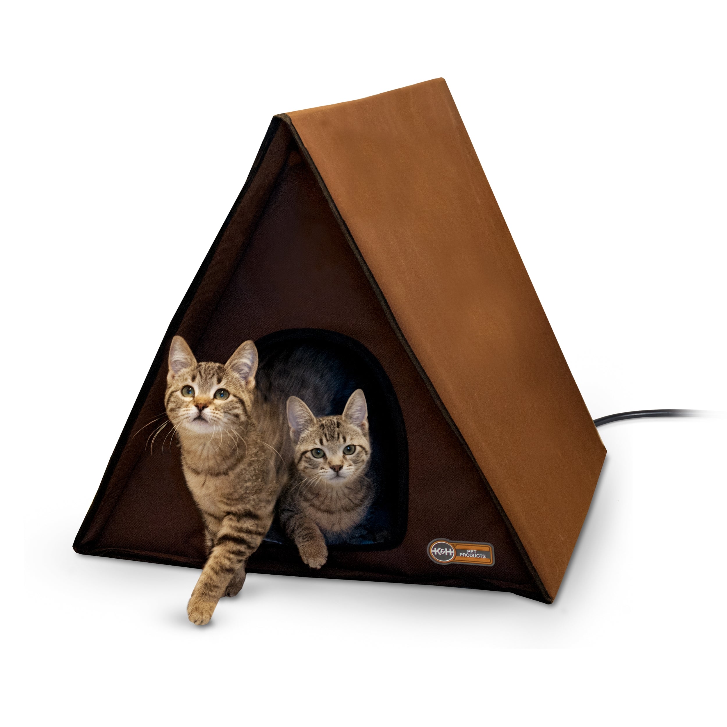 K&H Thermo Outdoor Multi-Kitty A-Frame (Heated & Unheated)-image-0