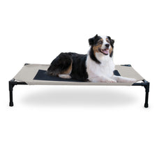 K&H Pet Products Original Pet Cot - Raised, Mesh Cooling Dog Bed