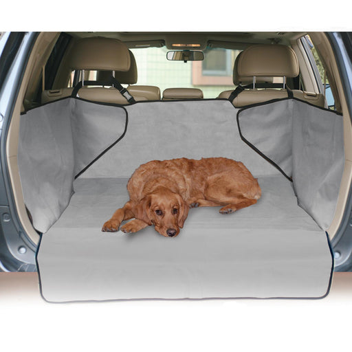 Luxury Pet Cargo Cover & Liner For Dogs - 80 x 52 Black, Quilted