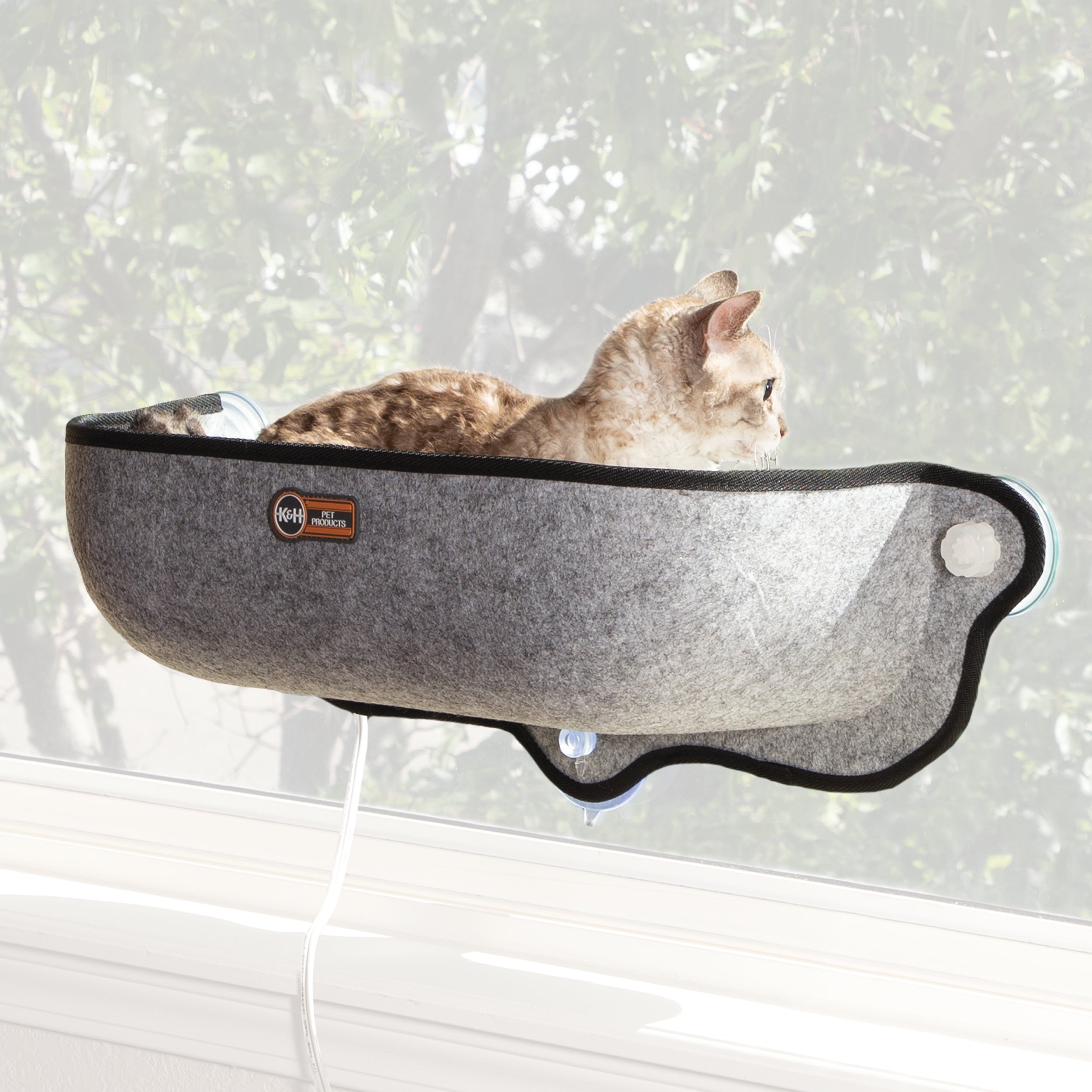 K&H Thermo EZ Mount Window Bed - Extra Deep