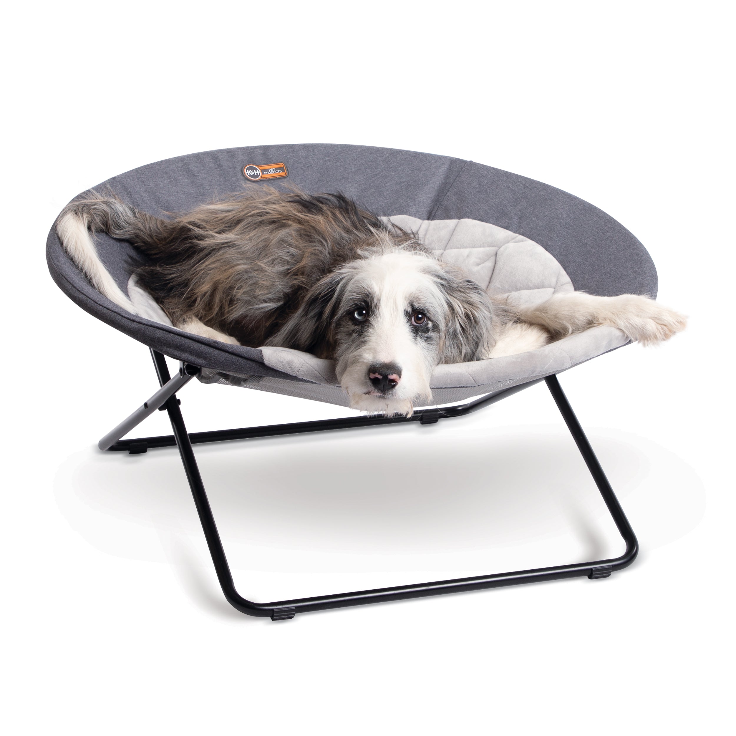 K&H Elevated Cozy Cot Pet Bed-image-0