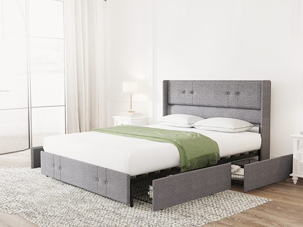 Durable Metal Bed Frames for Comfortable Sleep - 3
