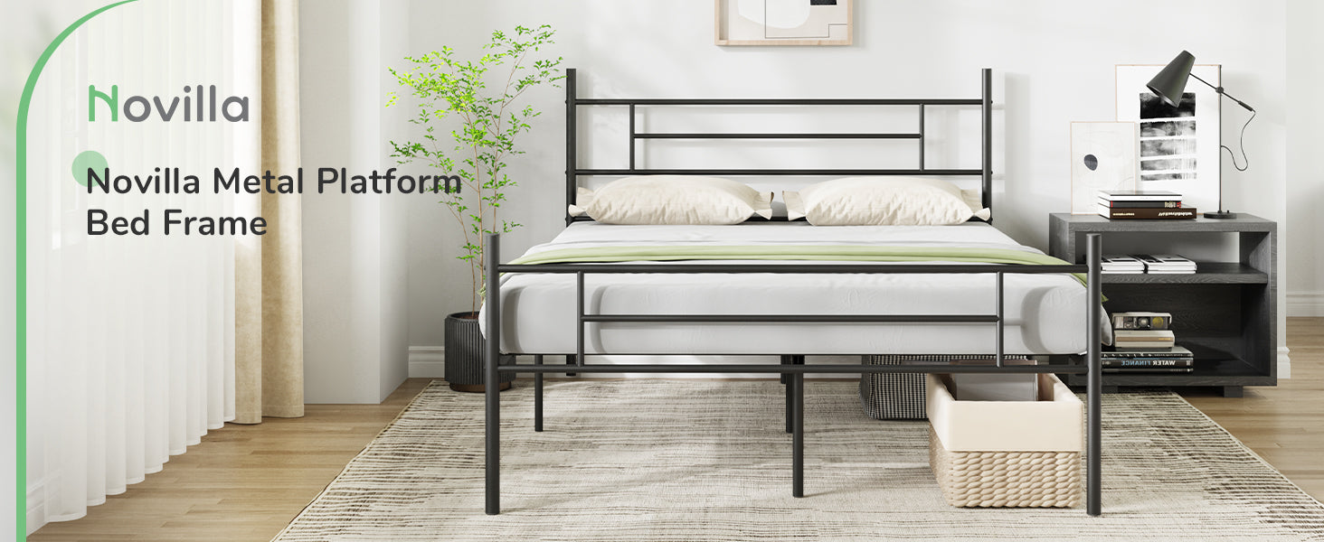 wrought metal sleigh bed frame