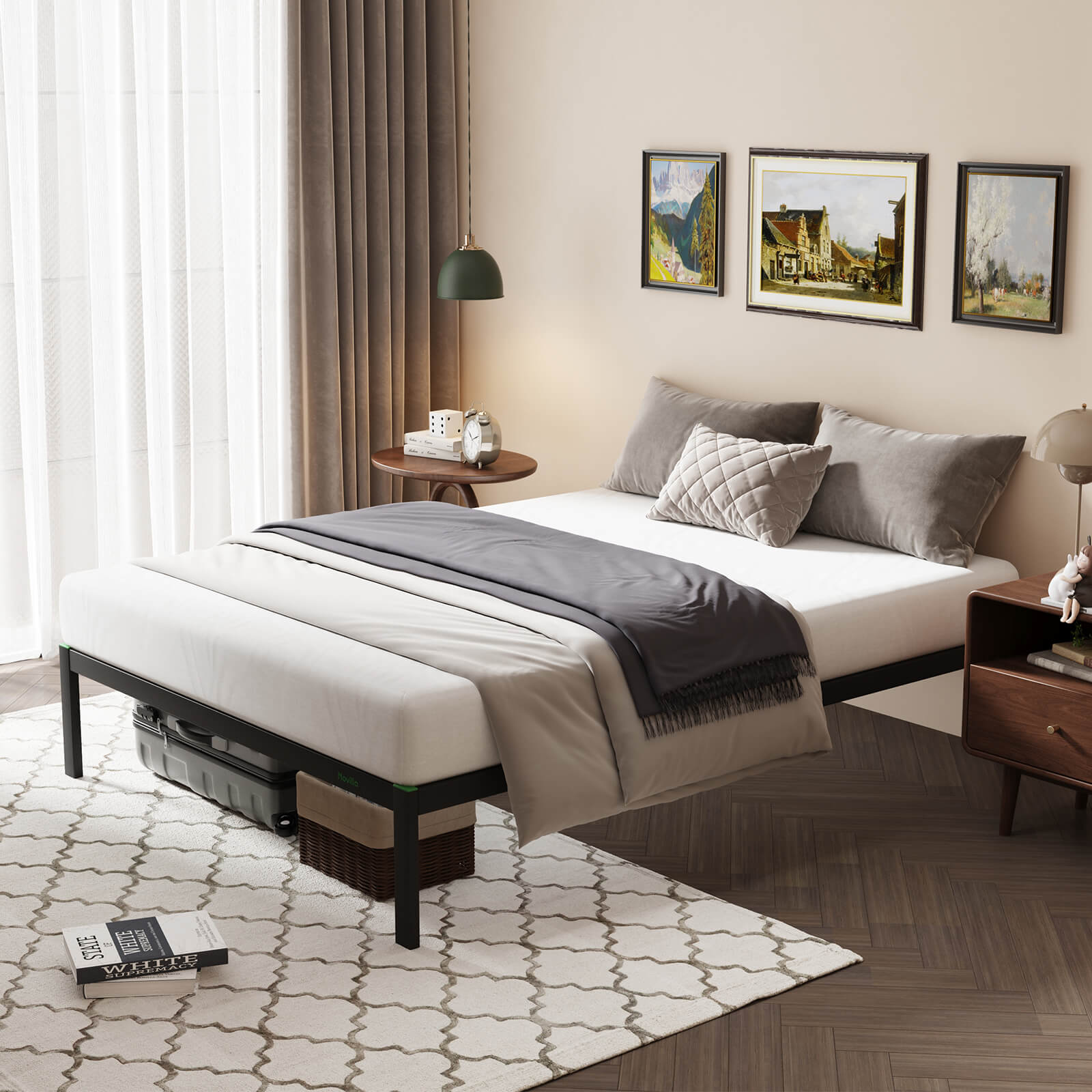 Sturdy Metal Bed Frames - Sleep in Style & Comfort - 1