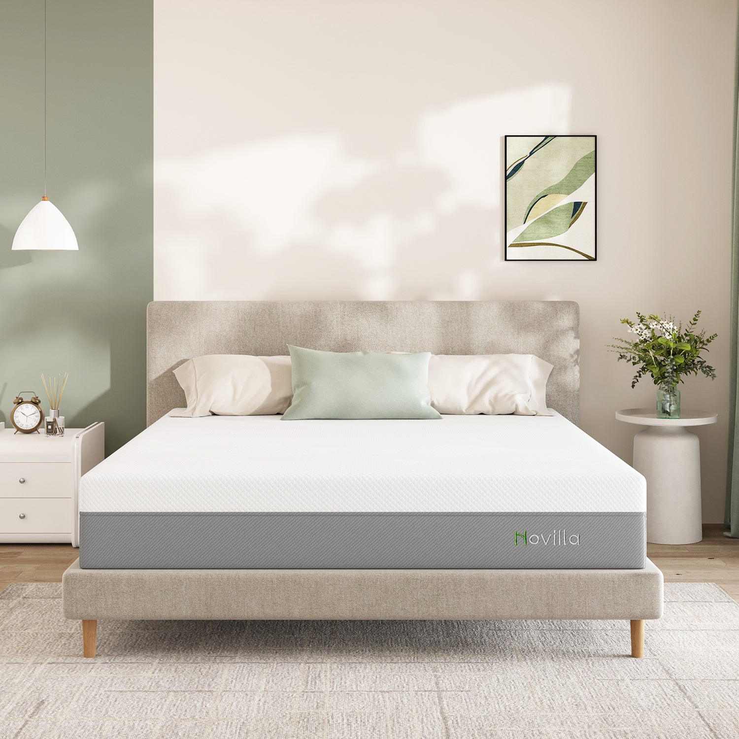 Bliss 10 Memory Foam Mattress, The Novilla Mattress