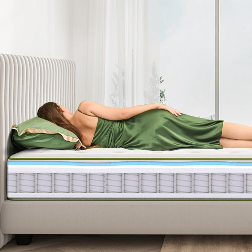 Advanced Motion Isolation System - Serenity Hybrid Mattress