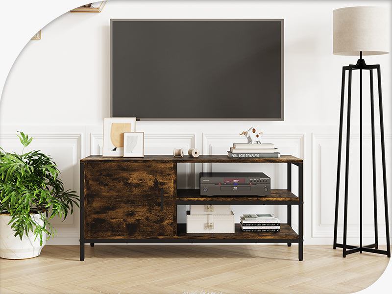 Modern Barn Door TV Stand